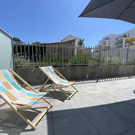 T3 Moderne - Bord De - 6 Pers, Parking, Terrasse - Fr-1-738-35 Lejlighed Royan