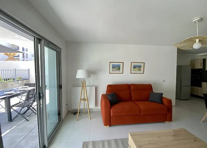 T3 Moderne - Bord De - 6 Pers, Parking, Terrasse - Fr-1-738-35 * Royan