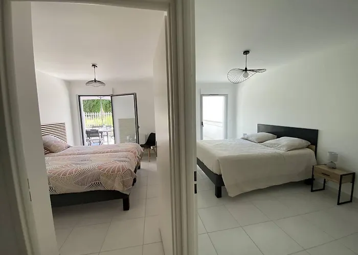 Apartment T3 Moderne - Bord De - 6 Pers, Parking, Terrasse - Fr-1-738-35