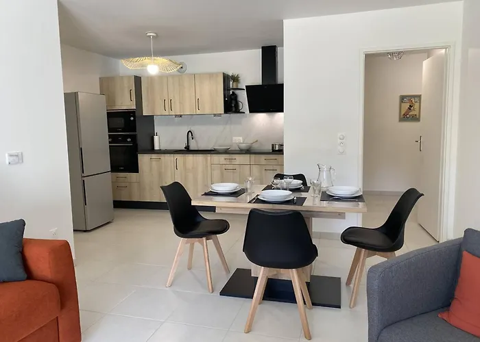 T3 Moderne - Bord De - 6 Pers, Parking, Terrasse - Fr-1-738-35 Apartment *