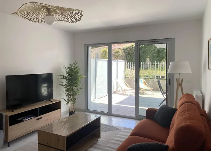 Apartment T3 Moderne - Bord De - 6 Pers, Parking, Terrasse - Fr-1-738-35 Royan