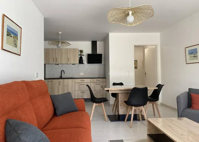T3 Moderne - Bord De - 6 Pers, Parking, Terrasse - Fr-1-738-35 Apartment